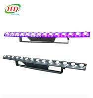 Lampu sorot Dinding LED terang 12x5W, 3W 14 buah lampu piksel Bar DMX, lampu sorot panggung untuk DJs
