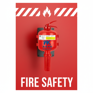 Extintor de Incêndio Automático de Pó Seco em Aço, Modelo de Mangueira de Incêndio Suspensa, Tamanho Personalizável para Produtos Químicos Perigosos - Product Image 6