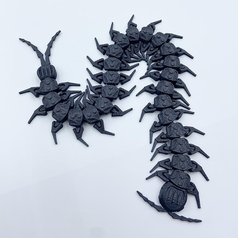 Centipède noir de 35,5 cm
