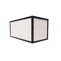 Maisons conteneurs préfabriquées sur mesure, 1 salle de bain, modernes, ignifuges, durables, pour écoles, ateliers, maisons compactes en kit, prêtes à être expédiées