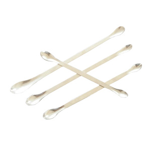 Cuchara de Medicina de Doble Extremo de Acero Inoxidable Wande Guanglian, 16cm, 18cm, 20cm, 22cm, Cuchara para Muestras de Laboratorio y Reactivos - Product Image 5