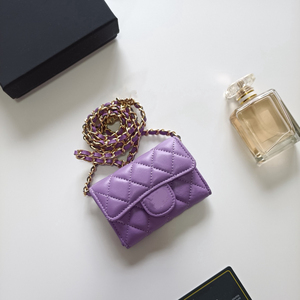 Sac à bandoulière de luxe en cuir losanges pour femme, étanche, compact, portefeuille, porte-monnaie, antichoc, sac à main pour téléphone portable - Product Image 4