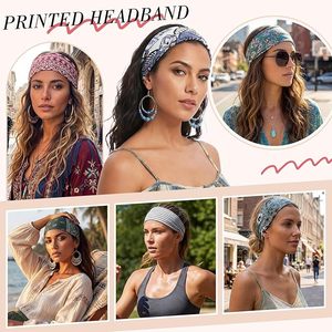 Diadema Deportiva Transpirable y Absorbente <span class=keywords><strong>de</strong></span> Sudor para Mujer, Diseño Americano Vintage <span class=keywords><strong>de</strong></span> <span class=keywords><strong>los</strong></span> 80, para Viajes, Fiestas, Escuela y Yoga, Venta al Por Mayor 2026 - Product Image 5