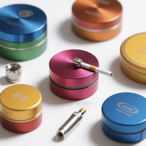 Tùy Chỉnh Snus Lon Màu Làm CNC Phay Snuffbox Nhôm Snus Lon Anodizing Bền Snus Lon Cho Thuốc Lá Với Logo Sơn - Product Image 2