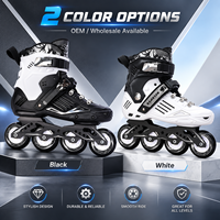 Patins à roulettes pour adultes, coque rigide, 4 roues, patins urbains freestyle, taille 35-44 pour hommes et femmes, logo personnalisé OEM