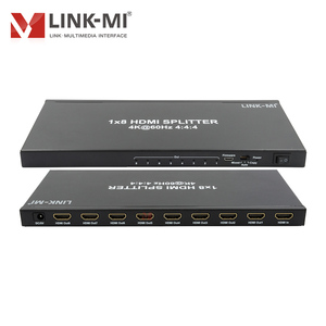 4K60Hz 1x8 <span class=keywords><strong>HDMI</strong></span> <span class=keywords><strong>Splitter</strong></span> <span class=keywords><strong>1</strong></span>เอาท์พุท<span class=keywords><strong>8</strong></span>เอาท์พุทการกระจายวิดีโอที่มี3D HDR HDCP 2.2/<span class=keywords><strong>1</strong></span>.4และ downscaler - Product Image 2