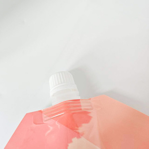 5kg PE Plastic <b>Bag</b> <b>Stand</b> Up Pouch Corrosion Resistant Odorless <b>Bag</b> Spout Pouch With Handle For Laundry Liquid Detergent - Product Image 2
