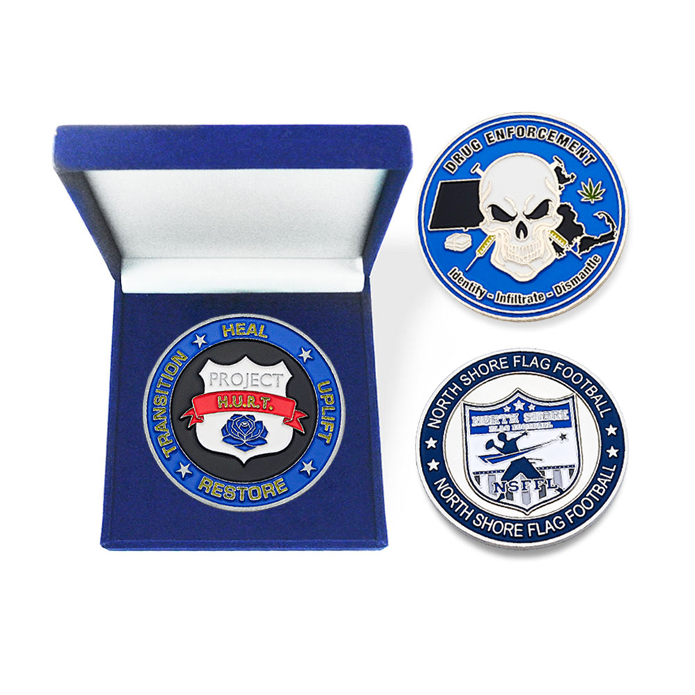 Wholesale zhongshan metal craft die casting custom logo metal souvenir marine challenge coin old coins