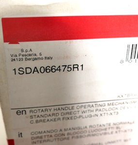 Équipement d'automatisation industrielle d'origine neuf, meilleur prix, pièce neuve d'origine, entraînement à <span class=keywords><strong>levier</strong></span> rotatif 1sda066475r1 Plc - Product Image 2