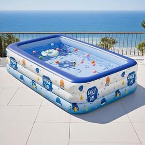 Piscina Inflable Grande <span class=keywords><strong>para</strong></span> Familias, Interior/Exterior, <span class=keywords><strong>para</strong></span> Bebés y Niños, Ideal <span class=keywords><strong>para</strong></span> Recién Nacidos - Product Image 3