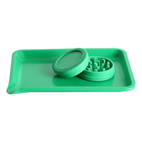 Logo personnalisé d'usine Plateau roulant biodégradable écologique Accessoires pour fumeurs pour broyeur d'herbes et plateaux de service pour tabac