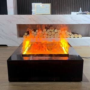 Barato decoración llama 3D Led luz atomización agua vapor eléctrico fuego insertar vapor <span class=keywords><strong>chimenea</strong></span> - Product Image 2