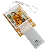 Fabrication d'étiquettes pour magasins de vêtements, impression de logos personnalisés, étiquettes pour femmes, vêtements