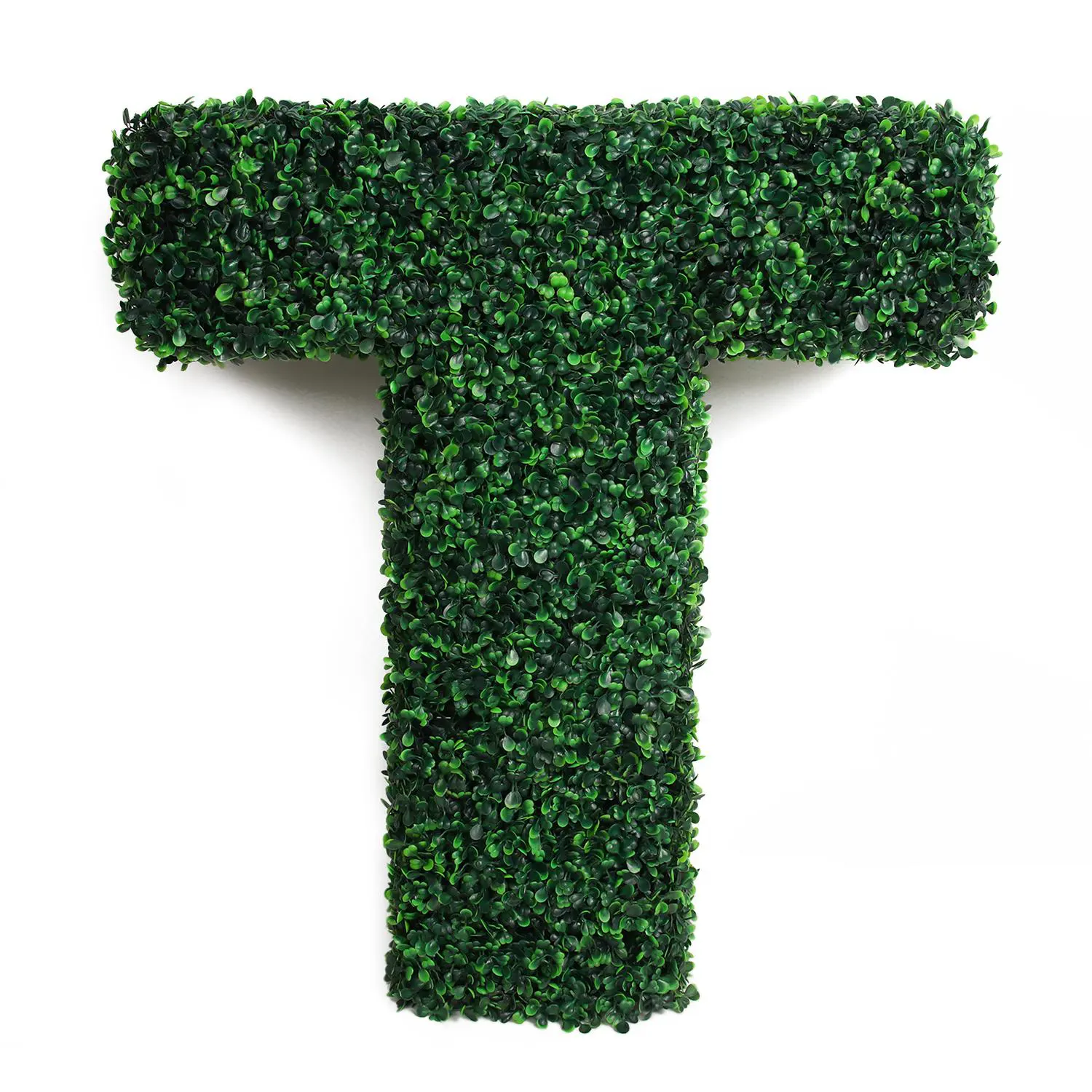 New Arrival Advanced Soft Long-lived Artificial Letter Topiary Plant