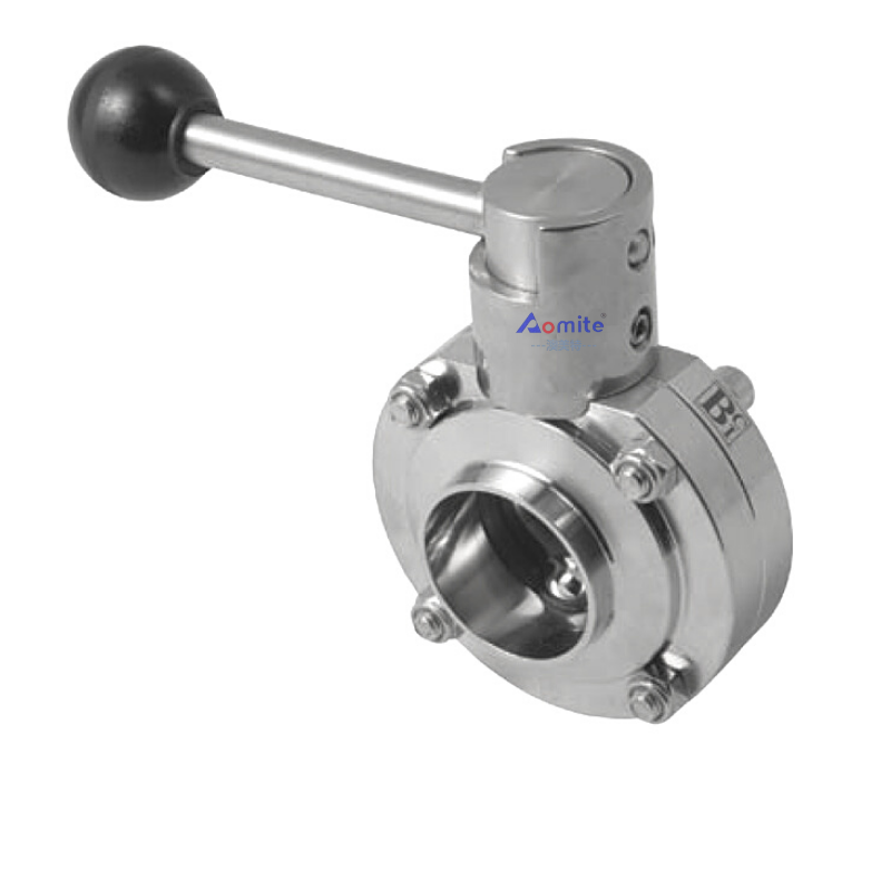 Dn100 4 дюйма санитарный клапан-бабочка из нержавеющей стали прокладка dn200 dn80 клапан-бабочка ss316 Клапан-Бабочка