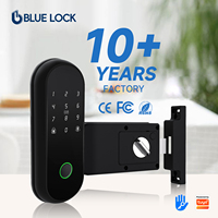 Cerradura Digital Inteligente Bluelock, Nueva Llegada, Gran Venta, Comercial, Impermeable, con Huella Dactilar, Contraseña y Tarjeta, para Oficina y Hogar