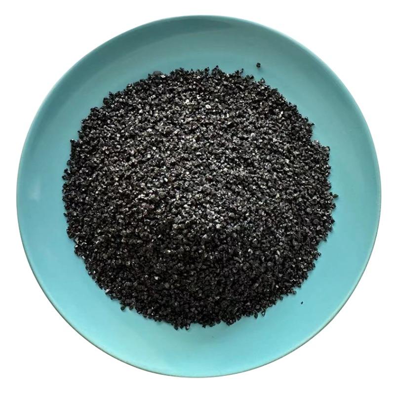 Cốt liệu Emery đen dùng cho kỹ thuật sàn xây dựng, sàn ngoài trời tuổi thọ cao, dự án nền chống trượt