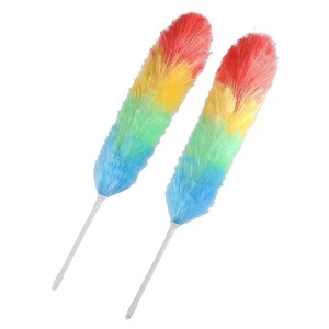 Bán buôn đầy màu sắc sợi nhỏ linh hoạt tĩnh Khăn lau bụi nhựa PP Khăn lau bụi ma thuật tổng hợp làm sạch lông Khăn lau bụi - Product Image 4