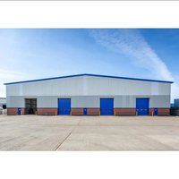 Bâtiment d'Entrepôt Préfabriqué en Structure d'Acier de 1000 m² pour Usine Alimentaire