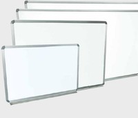 Tableau blanc magique personnalisé avec cadre en aluminium, tableau d'écriture, fournitures de bureau et scolaires, tableau blanc mural magnétique