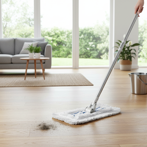 Mopa para Polvo Gizmop Rectangular de 50 cm con Cabezal de Microfibra, Autoescurrible, Antibacterial, Duradera, Sostenible, Reutilizable, Más de 20,000 Usos - Product Image 3