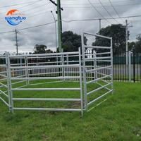 Cercas para Ganado y Animales de Granja con Paneles Metálicos Galvanizados Portátiles, Paneles para Corrales de Caballos y Puertas, Paneles para Jardín y Corral