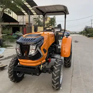 Equipo agrícola chino Precio del tractor agrícola 100HP 120HP 140HP 160HP 180HP tractor agrícola con cabina cerrada