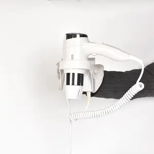 Sıcak satış beyaz moda tipi profesyonel otel duvara monte saç kurutma makinesi 1600W