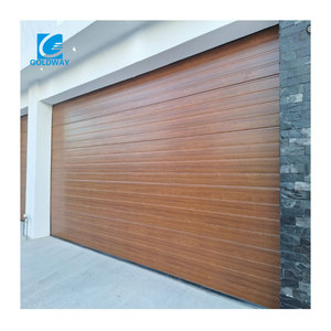 Puerta <span class=keywords><strong>de</strong></span> garaje <span class=keywords><strong>de</strong></span> panel <span class=keywords><strong>de</strong></span> espuma <span class=keywords><strong>de</strong></span> PU con acabado <span class=keywords><strong>de</strong></span> color <span class=keywords><strong>madera</strong></span> <span class=keywords><strong>y</strong></span> acero galvanizado <span class=keywords><strong>de</strong></span> estilo moderno <span class=keywords><strong>para</strong></span> villas estilo abierto rodante con ventanas laterales - Product Image 5