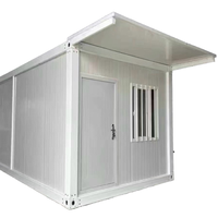 Maisonnette préfabriquée à 2 étages, petite, détachable, à prix abordable, prête à l'emploi, mini appartement modulaire de luxe avec chambre, structure en acier