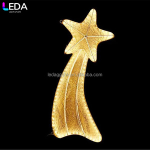 ไฟ LED ตกแต่งเพดานสำหรับงานปาร์ตี้ทั้งในร่มและกลางแจ้ง แสงวอร์มไวท์ ฉากหลังเพดาน ไฟรูปดาวโลหะสำหรับงานแต่งงาน - Product Image 2