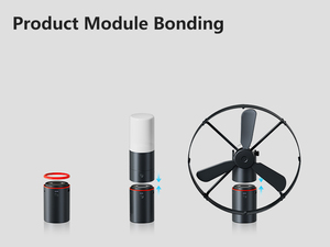 Kit Multifuncional para Exteriores, Cargador Inalámbrico de 15000mAh y 15W, Cable USB Superrápido, Mini Ventilador, Luz Antideslumbrante, Mata Mosquitos - Product Image 2