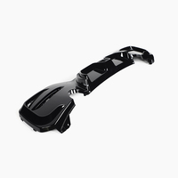 Difusor de Parachoques Trasero Estilo M Sport CS en Negro Brillante ABS para BMW F20 2015 2018