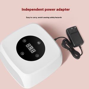 Lampe à ongles professionnelle 48W avec logo personnalisé, séchage rapide du <span class=keywords><strong>gel</strong></span>, avec 45 perles LED, lampe <span class=keywords><strong>UV</strong></span>, réglage de la minuterie à quatre vitesses, <span class=keywords><strong>appareil</strong></span> pour les ongles - Product Image 3