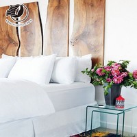Ensemble de literie en coton de qualité supérieure pour hôtel 5 étoiles, tissé 400TC, taille personnalisée, toutes saisons