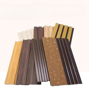 Acoustic tường đá cẩm thạch PVC Bảng điều chỉnh 3D nội thất gỗ Ốp gương eall phòng tắm không thấm nước composite tường Ốp làm bằng nhựa - Product Image 1