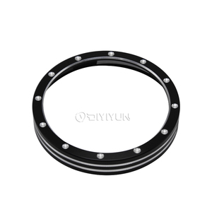 Chrome noir moto tachymètre housse pour harley <span class=keywords><strong>sportster</strong></span> 883 1200 48 2004-2018 - Product Image 3