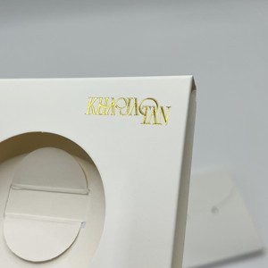 Coaster hộp giấy hình lục giác giấy kraft đóng gói trường hợp Vòng Gốm mỹ phẩm Tio 2 trắng Kraft túi giấy bất kỳ hình dạng chấp nhận 500 cái - Product Image 4