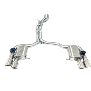 Silencieux d'échappement Catback GFC pour Porsche Macan <span class=keywords><strong>S</strong></span> <span class=keywords><strong>B5</strong></span> 2014 T 2017-3.0 Système d'échappement électrique construit avec tuyau SUS304 - Product Image 4