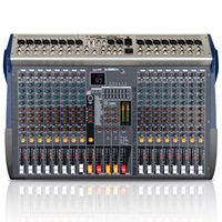 Console de mixage professionnelle BT 16 canaux OEM d'usine avec 99 DSP, enregistrement USB, moniteur, contrôleur DJ, équipement de scène et de studio