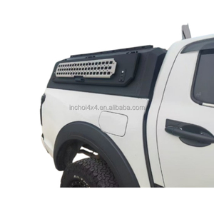 4x4 Off-Road Aluminium Acier <span class=keywords><strong>Hard</strong></span> <span class=keywords><strong>Top</strong></span> Pickup Camion Lit Auvent Couverture Rack Box pour <span class=keywords><strong>Ford</strong></span> F150 & <span class=keywords><strong>Ranger</strong></span> Perfect Fit Hardtop Topper - Product Image 2