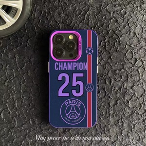Ốp điện thoại iPhone 11 12 13 14 15 16 Pro Max mới về, kiểu dáng thời trang, chủ đề đội bóng Paris Saint Germain vô địch. - Product Image 6
