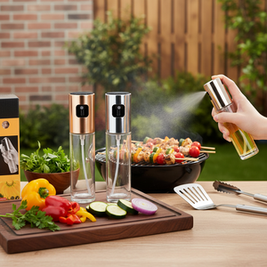 Bottiglia Spray in Vetro da 100ML per Cucina e BBQ, Fornitore all'Ingrosso - Bottiglie e Barattoli per Conservazione, Marca Peiyong Modello 4648 - Product Image 3