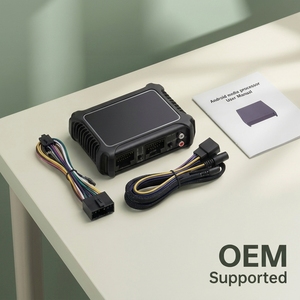 Processeur audio DSP professionnel pour voiture, amplificateur 4 canaux classe A/B 60W RMS 12V DC, système audio stéréo, égaliseur réglable, OEM D11 - Product Image 4