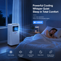 Climatiseur mobile 7000 BTU, climatiseur portable 3 en 1 (refroidissement, déshumidification, ventilateur), norme européenne 230 V, unité de climatisation portable