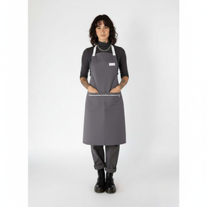 Grembiule da Cucina Oslo alla Moda Senza Maniche, Riutilizzabile in Cotone e Poliestere, Design Personalizzato per Cucinare, BBQ e Uso Professionale - Product Image 2