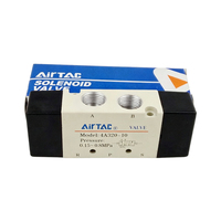 Good Price AirTAC 4A Series Valve 4A320-08/4A320-10 5/2 Way Pneumatic Air Pilot Control Valve