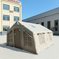 Tente de cabine de camping en plein air gonflable de conception la plus récente de 6.3 mètres carrés