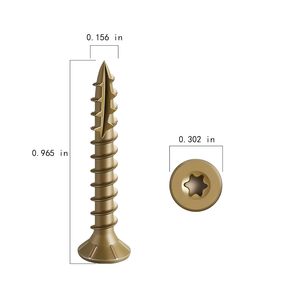 Tornillo <span class=keywords><strong>para</strong></span> aglomerado de <span class=keywords><strong>madera</strong></span> tipo <span class=keywords><strong>SPAX</strong></span> universal de alto rendimiento con rosca dentada, sin perforación previa, accionamiento estrella T20 - Product Image 2