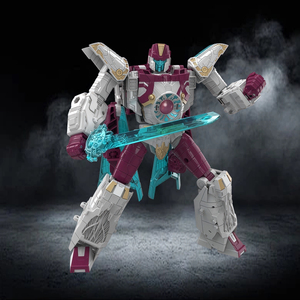 Figura de acción de personaje de <span class=keywords><strong>película</strong></span> de Hasbro <span class=keywords><strong>Transformers</strong></span> Cybertron Universe Vector Prime, juguete robot deformable, perfecto para niños y coleccionistas - Product Image 6